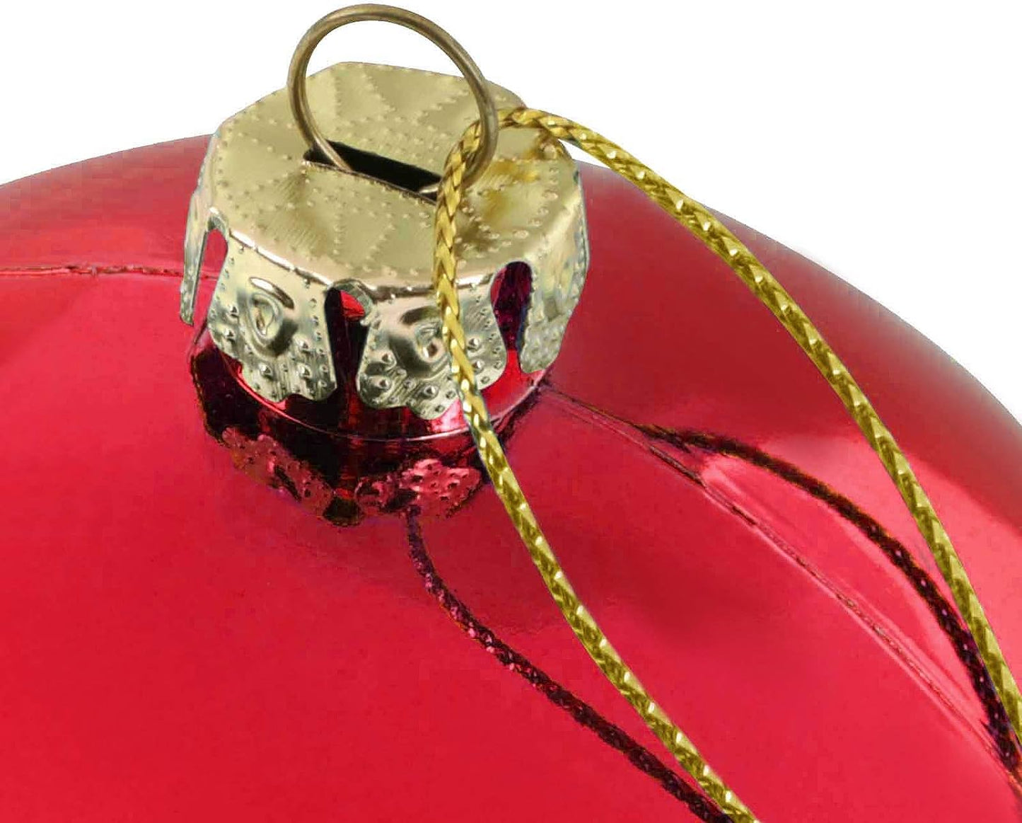 Red Christmas Bauble with Your Photo