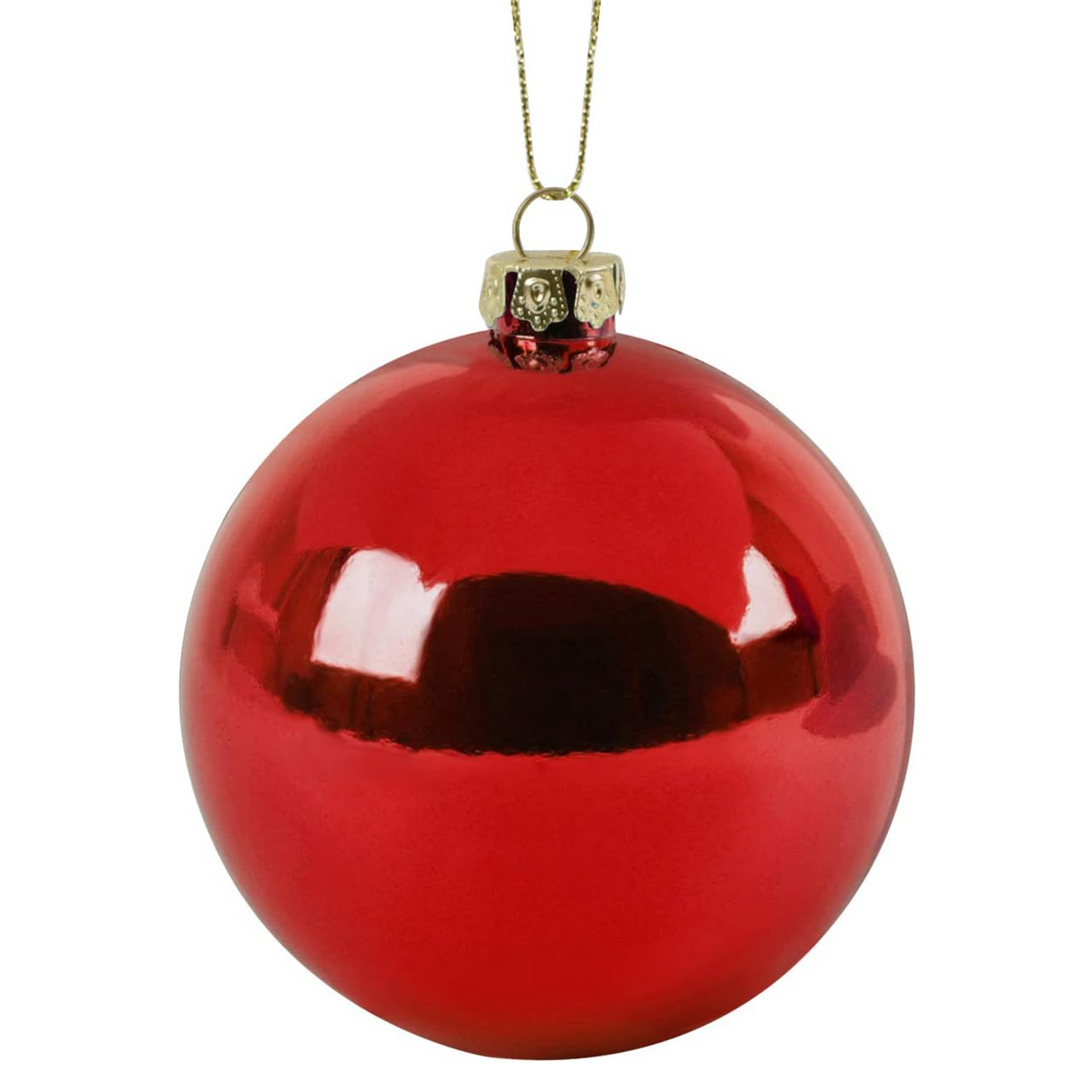 Red Christmas Bauble with Your Photo