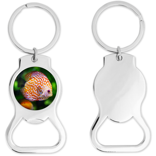 Bottle Opener Keyring with Photo