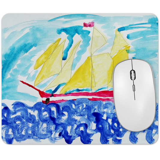 Soft Fabric Mousemat with Photo, 20cm x 24cm, 5mm